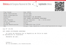 Ley sobre Sociedades Anónimas