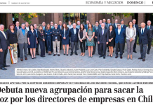 Debuta nueva agrupación para sacar la voz por los directores de Empresas en Chile