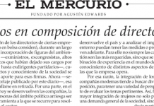 Cambios en la composición de directorios