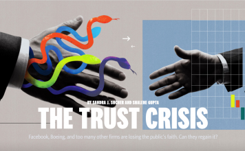 The trust crisis: Facebook, Boeing and too many other firms are losing the public’s faith. Can they regain it?