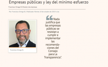 Empresas públicas y ley del mínimo esfuerzo