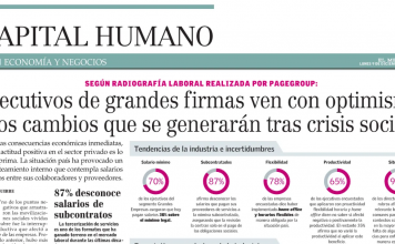 Ejecutivos de grandes firman ven con optimismo los cambios que se generarán tras crisis social