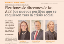 Elecciones de directores de las AFP: los nuevos perfiles que se requieren tras la crisis social