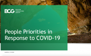 People Priorities in Response to COVID-19 – Boston Consulting Group
