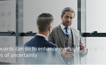 What boards can do to enhance oversight in times of uncertainty