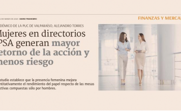 Mujeres en directorios IPSA – Diario Financiero