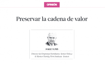 Preservar la cadena de valor