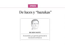 De luces y «bazucas»