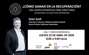 Video conferencia: ¿Cómo ganar en la recuperación? Una visión estratégica para directores (23 de abril, 2020)