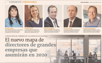El nuevo mapa de directores de grandes empresas que asumirán en 2020 – Diario Financiero