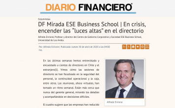 En crisis, encender las «luces altas» en el directorio
