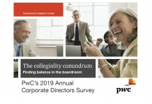 Pwc’s 2019 Annual Corporate Directors Survey