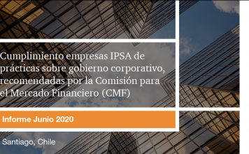 Cumplimiento de prácticas sobre gobierno corporativo, recomendadas por la CMF, en empresas IPSA
