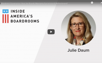 Pandemic Governance: How Are Boards Managing Succession & Refreshment?