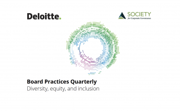 Diversity, Equity and Inclusion: Board Practices Quarterly