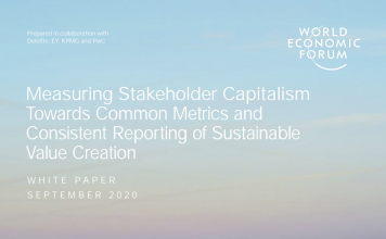 Measuring Stakeholder Capitalism: Towards Common Metrics and Consistent Reporting of Sustainable Value Creation