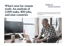 What’s next for remote work: An analysis of 2,000 tasks, 800 jobs, and nine countries