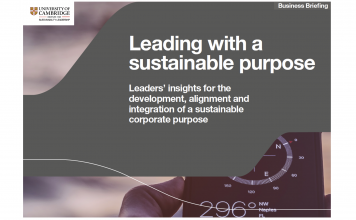 Leading with sustainable purpose