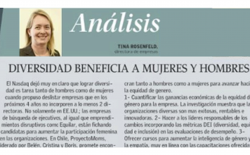 Diversidad beneficia a mujeres y hombres – Tina Rosenfeld