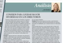 Consejos para lograr mayor diversidad en los directorios – Tina Rosenfeld