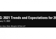 ESG: 2021 Trends and Expectations for 2022