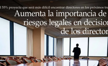 Aumenta la importancia de los riesgos legales en decisiones de los directorios